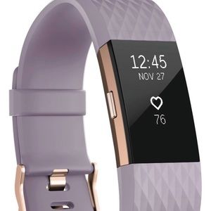 Fitbit Rose Gold Charge 2 Bundle